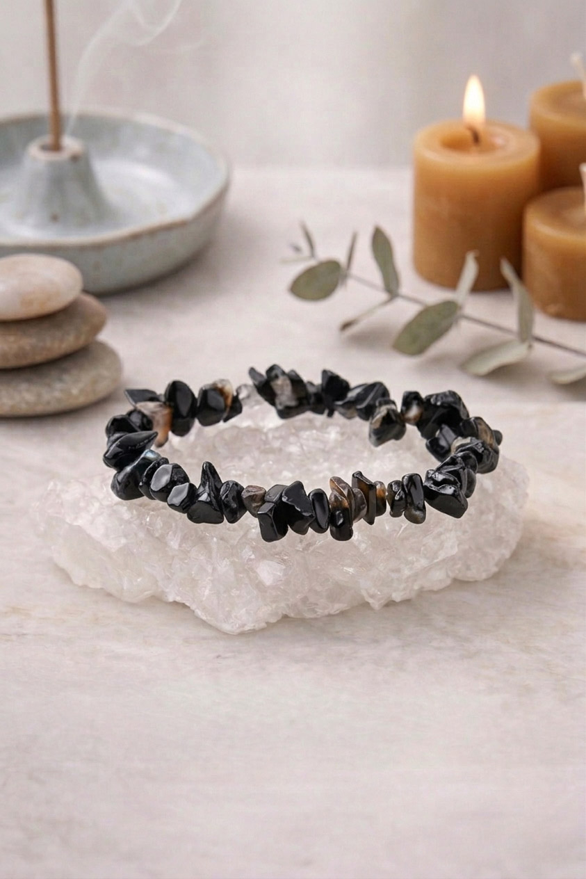 Pulseira Ágata Preta